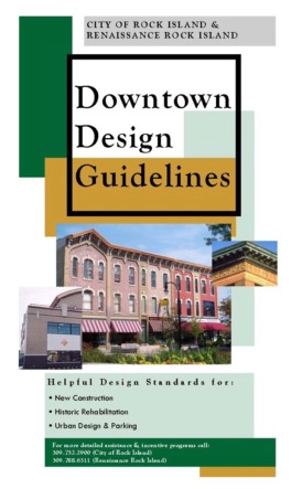 Downtown Design Guidelines Booklet Cover