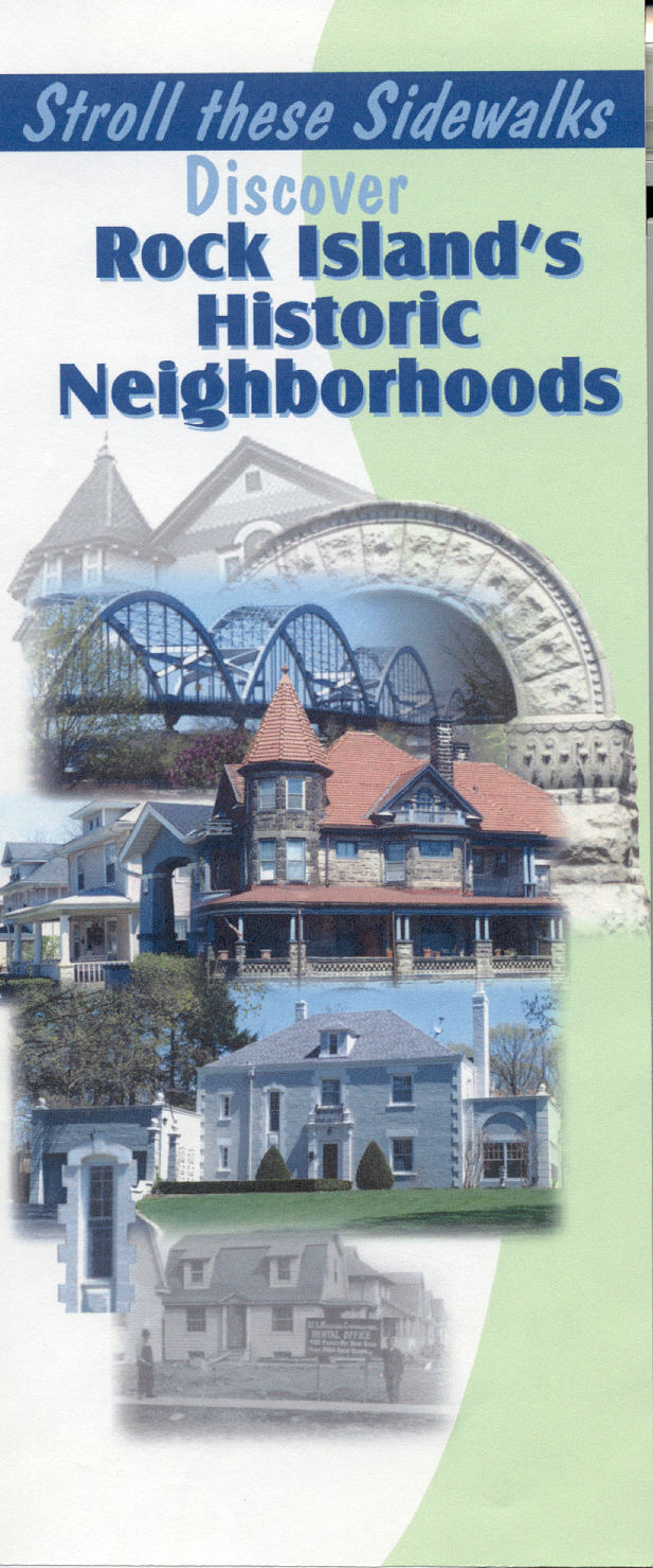 Rock Island Historic Neighborhood Brochure Cover