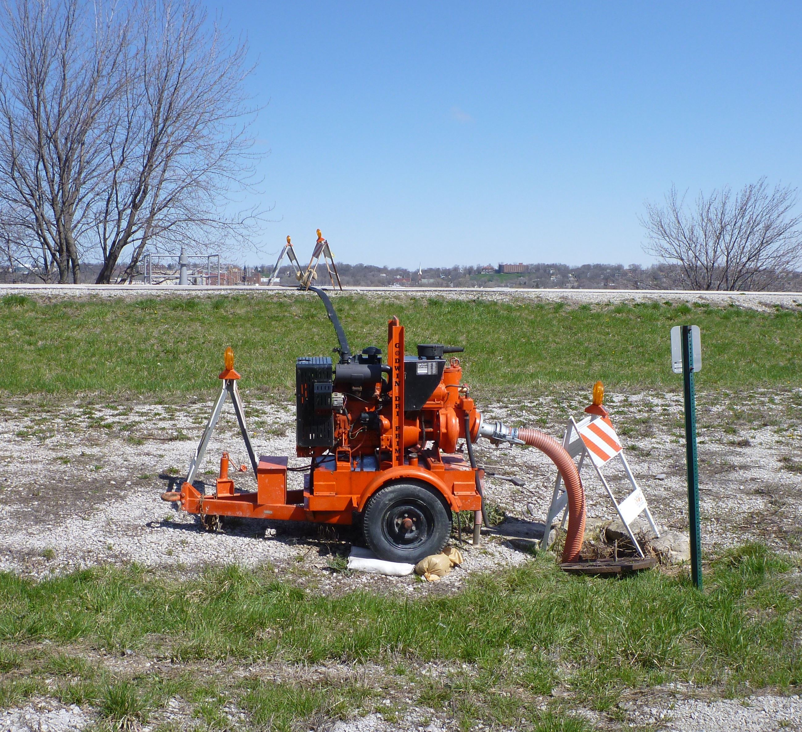 Bike Path Flood Pump