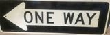 One Way Sign 7