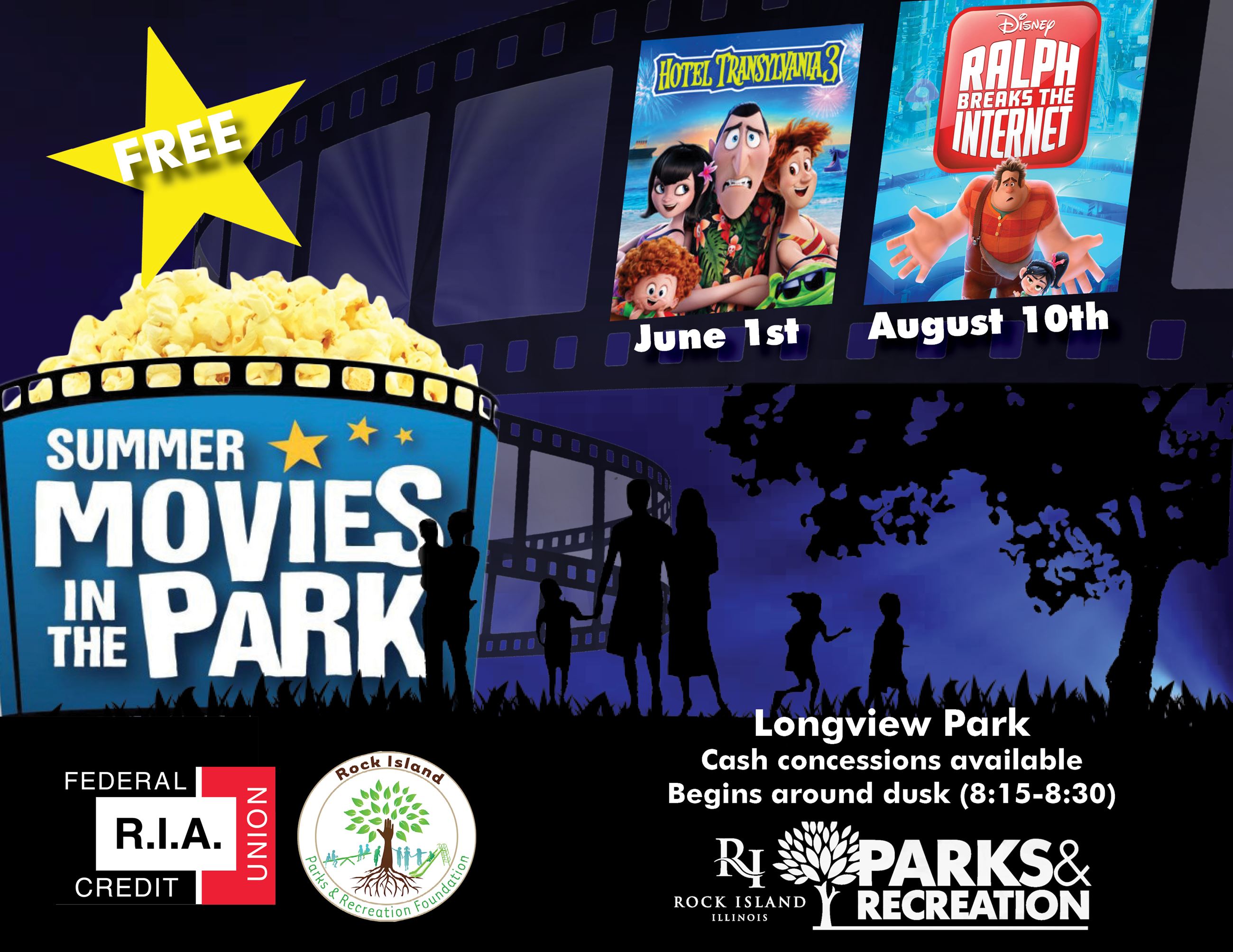 Movies in Longview Park
