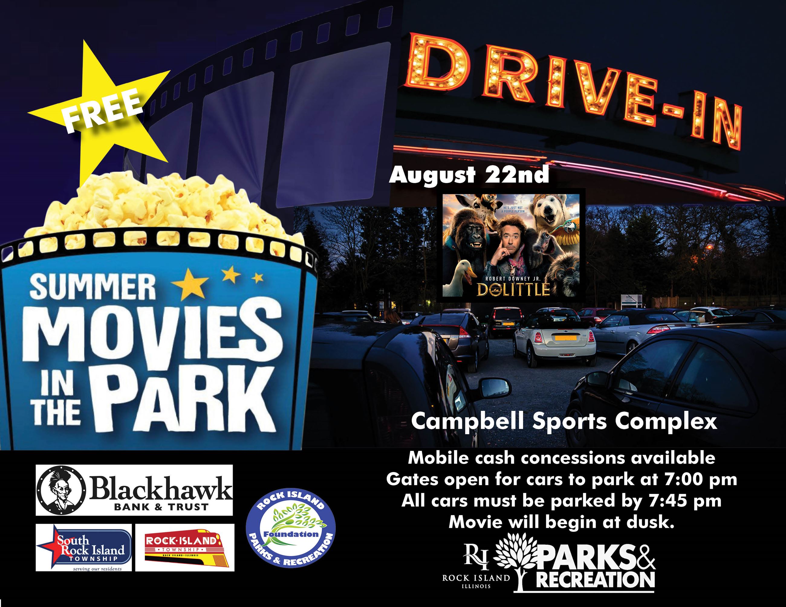 Drive in movie August