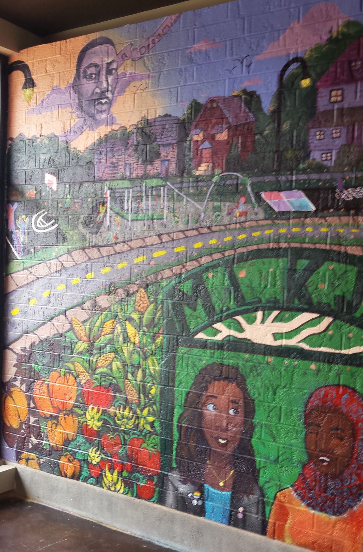 Inside Entrance to Martin Luther King Jr. Center