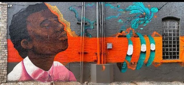 Riley Jones art mural