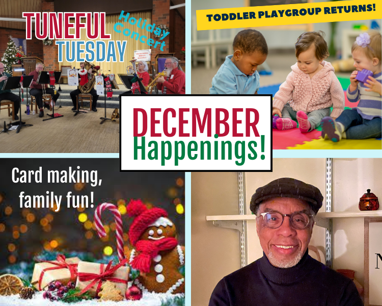 December Happenings collage
