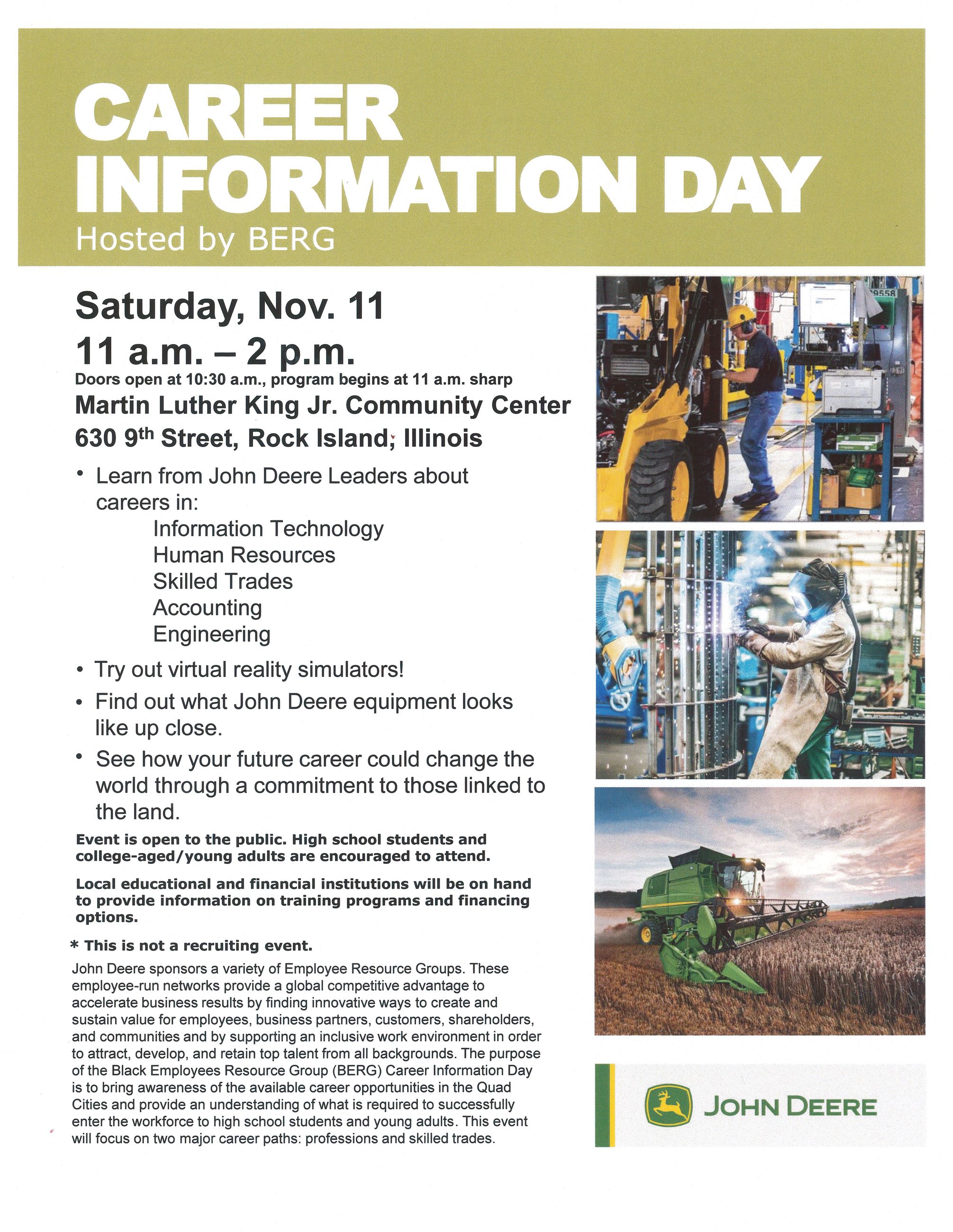 John Deere Career Day