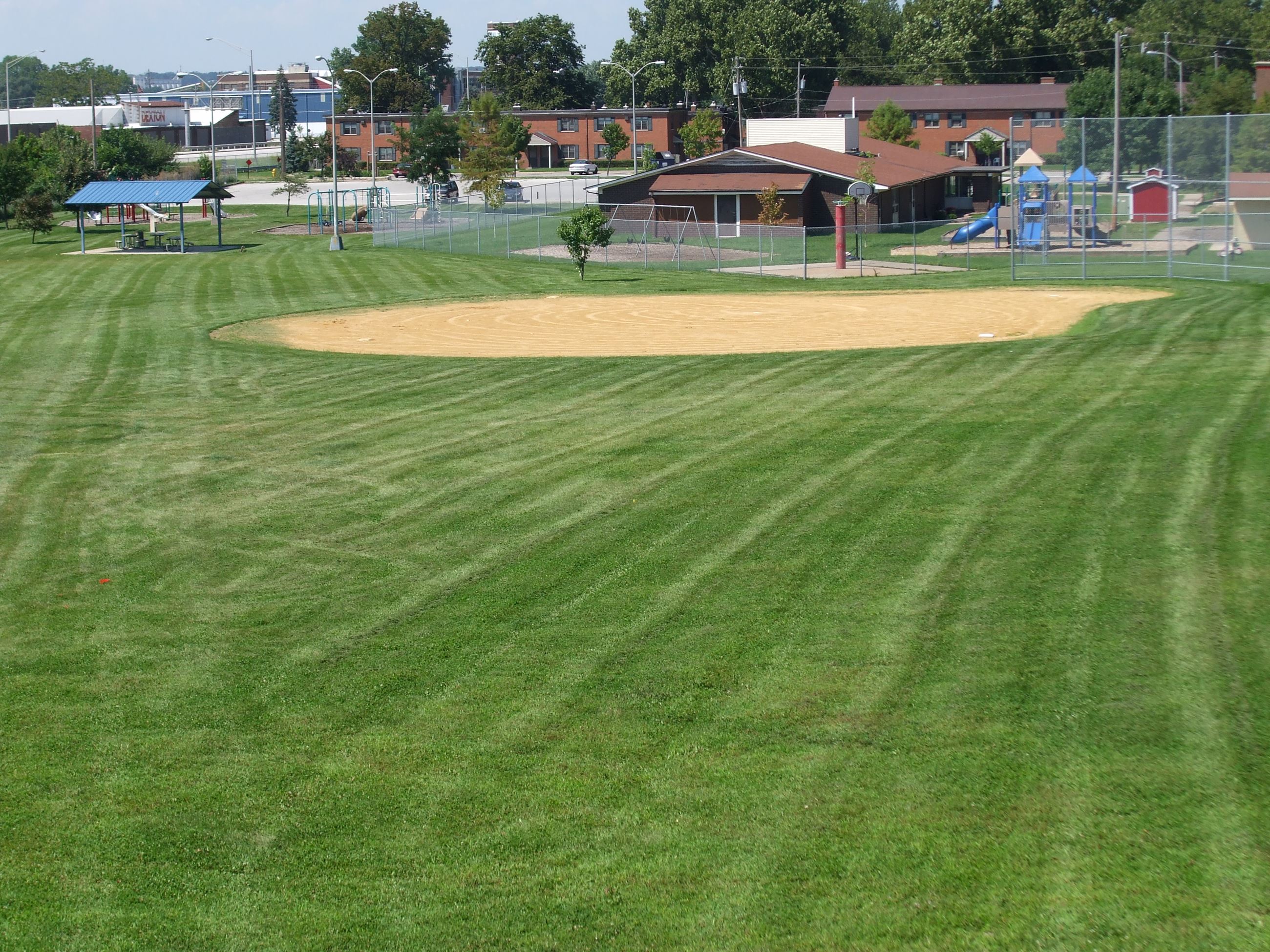 Baseball field at Rauch Park
